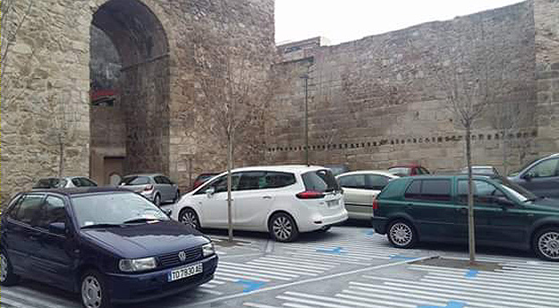 Anulado los aparcamientos regulados en Talavera.