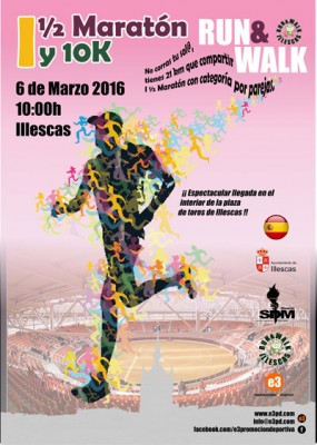 maraton runnig illescas cartel P