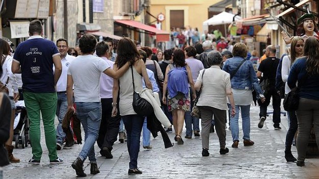 toledo gente en la calle