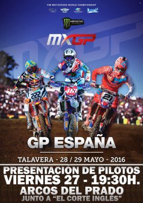 cartel presentación mxgp2016