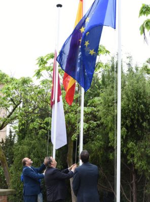 dia europa bandera