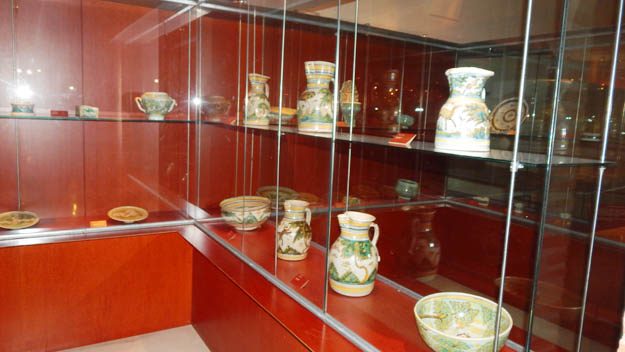 Muestra de cerámica talaverana