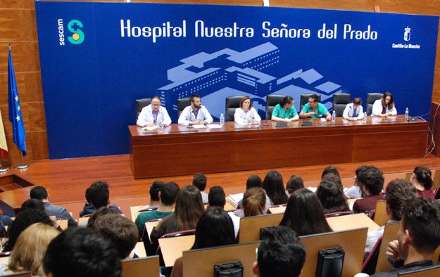 Hospital de Talavera. Charlas alumnos_bachillerato Abril 2017