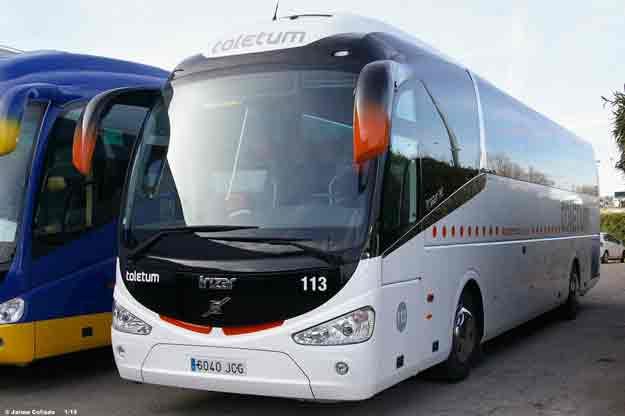 Autobuses de la empresa 'Toletum'