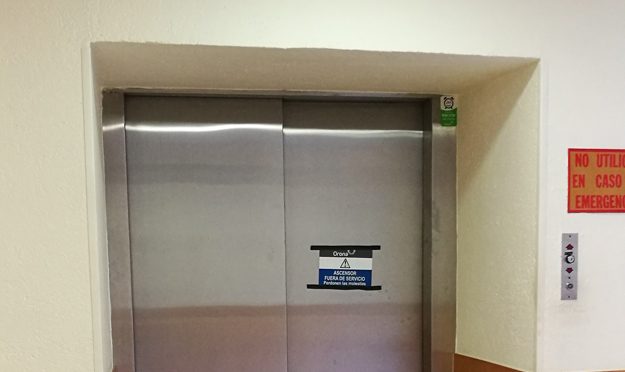 Intervención compleja en el ascensor.