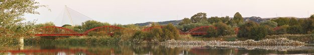 Esta imagen del río Tajo y el puente Reina Sofía también fue premiada por el jurado del XII Maratón Fotográfico Taboracrom 2017