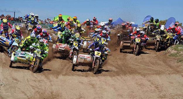 El Mundial de Sidecar-Motocross llega al Cerro Negro.