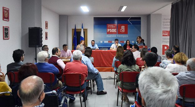 Asamblea agrupación local del PSOE.