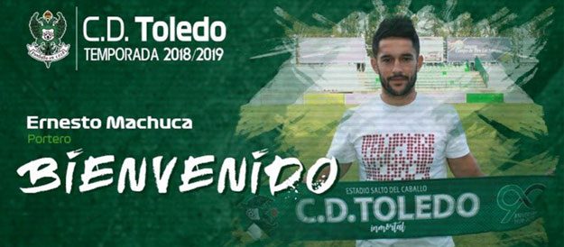 Machuca deja el CF Talavera para fichar por el CD Toledo.