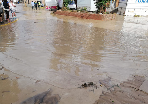 Inundaciones en Cebolla.