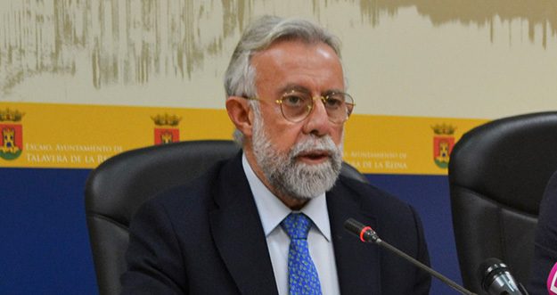 El alcalde Talavera, Jaime Ramos.