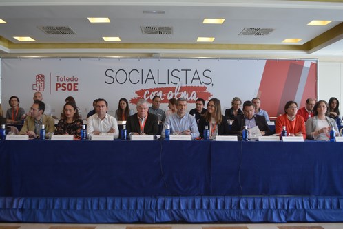 Ejecutiva del PSOE toledano.