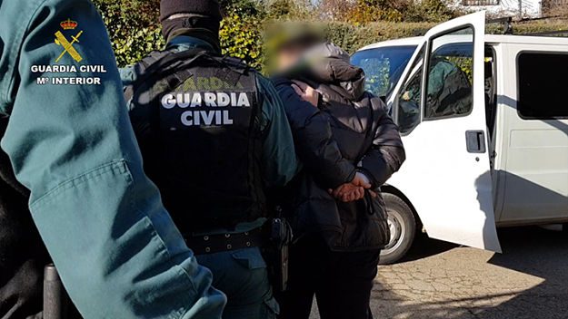 La Guardia Civil ha detenido ha siete personas.