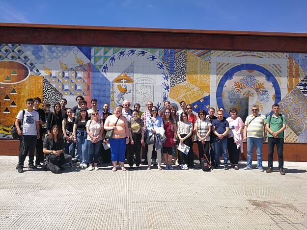 Visita de alumnos europeos a Talavera.