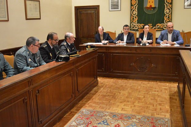Reunión de la Junta Local de Seguridad de Talavera.