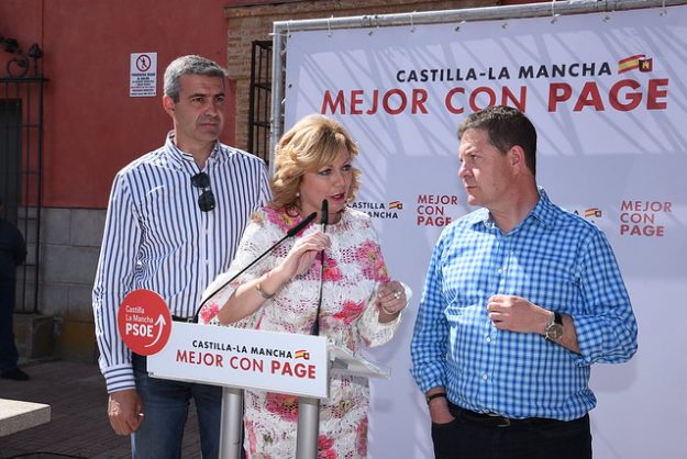 Álvaro Gutiérrez, María José Gallego y García-Page.