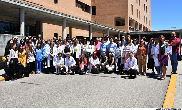 Bienvenida a los nuevos médicos residentes de Talavera.
