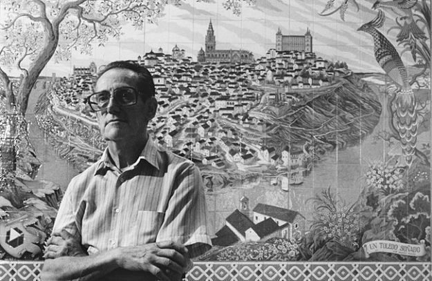 El ceramista José Aguado. Foto Biblioteca Castilla-La Mancha.