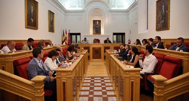 Pleno Ayuntamiento Toledo.
