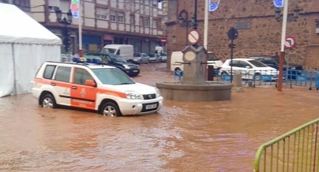 Inundaciones en Mora.