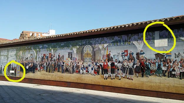 Problemática de los murales de cerámica de Talavera