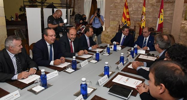 Reunión de los ejecutivos de Castilla-La Mancha y Aragón.