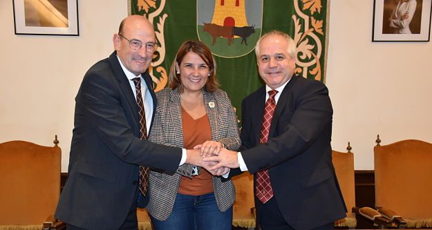 Tita García, Moreno y Pineño.
