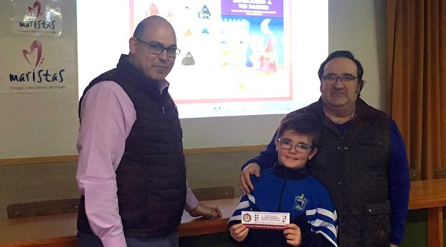Rubén Moreno, del Colegio Maristas, ha inscrito su nombre como primer ganador del Concurso de Dibujo de la Semana Santa de Talavera.