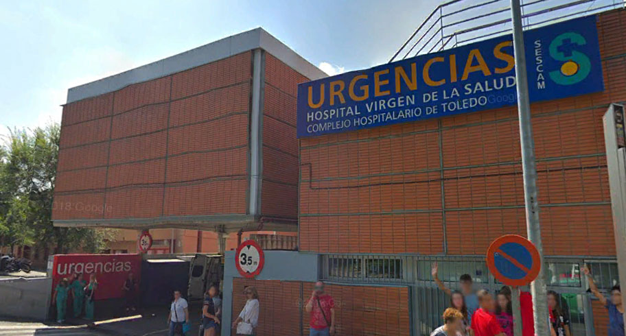 Servicio de Urgencias del Hospital Virgen de la Salud.