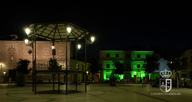 Iluminación de verde contra la ELA.