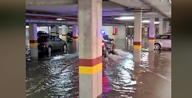 inundacion parking hospital talavera 2